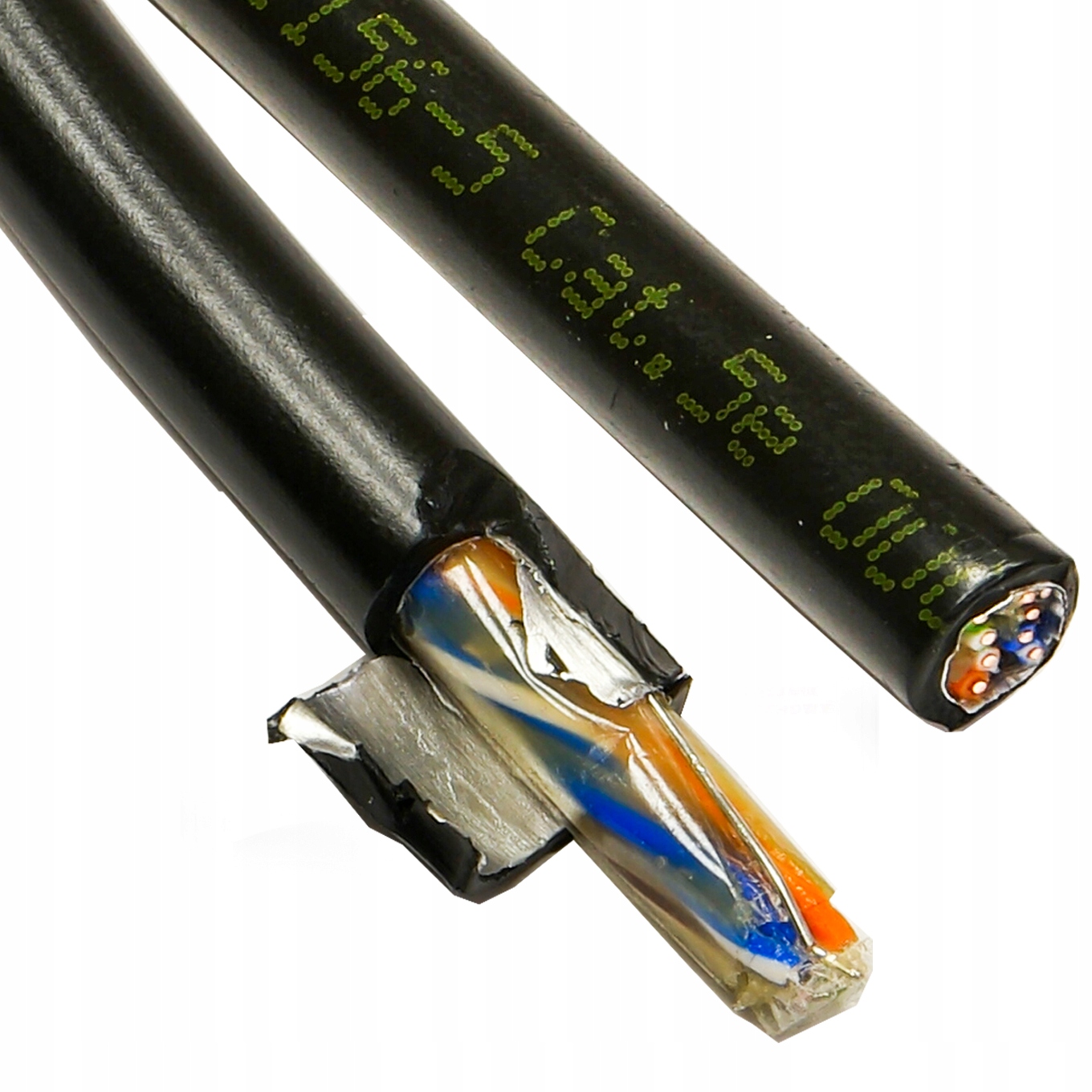 Kabel kroucený, gelovaný, stíněný F UTPw, Uv gel 50 m