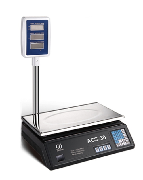 Cyfrowa waga stołowa ACS do 40 kg/2 g ze stoperem