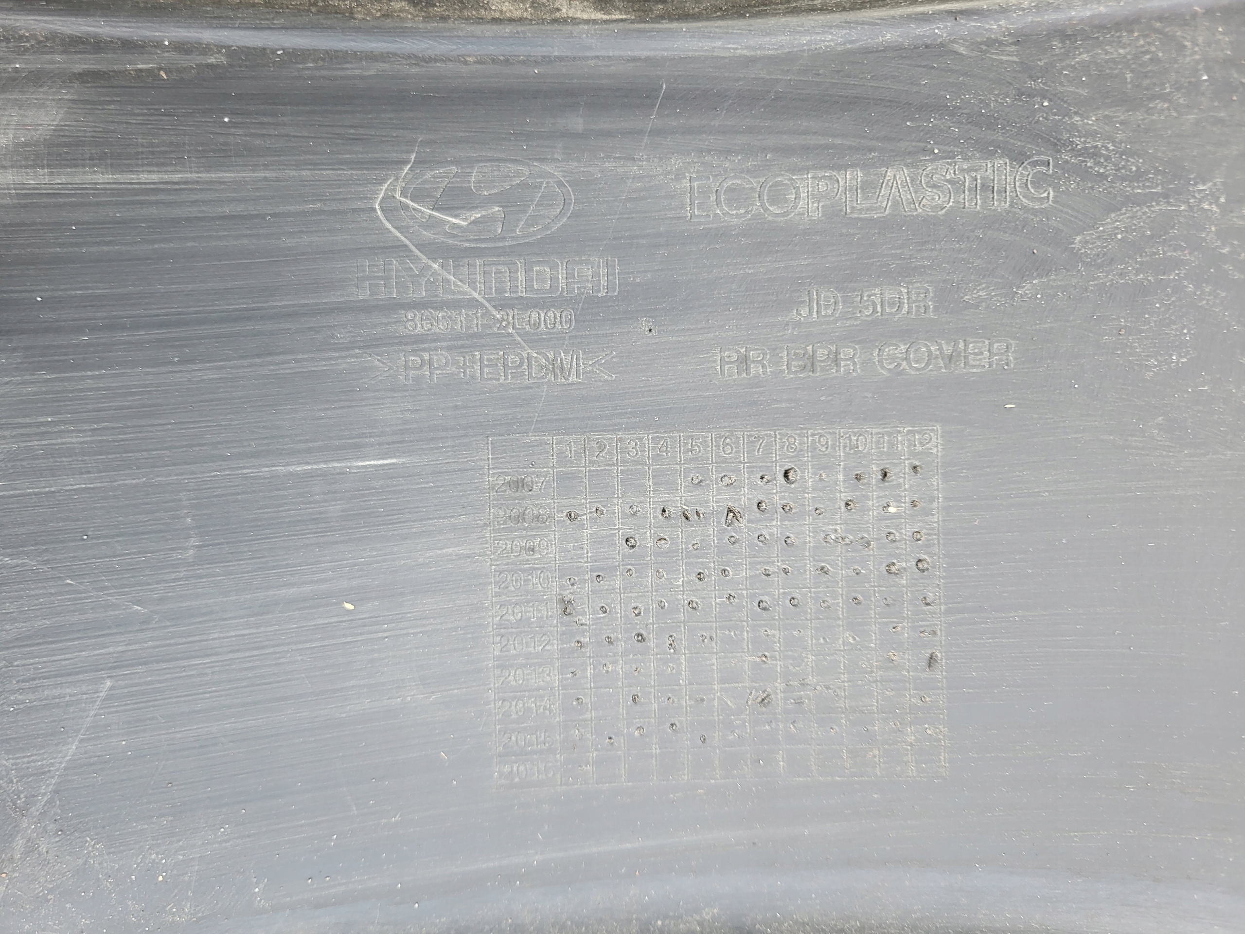 Stoßstange hinten heck HYUNDAI i30 Original