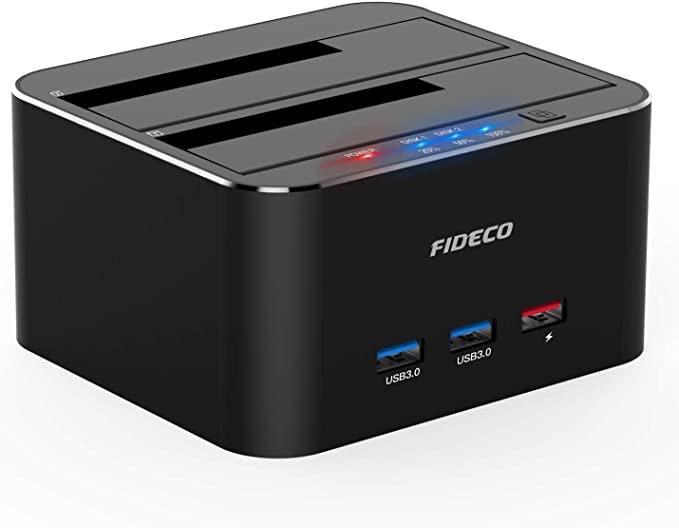 

Fideco Stacja Dokująca Dysków Sata 2x Hdd Ssd 16TB