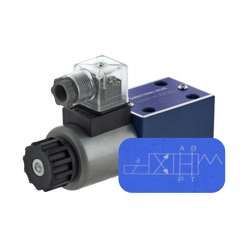 Elektroventil Cetop 3 NG06 Ha 4WE6 ADB3 DG4V 12V 60L elektrický rozdělovač