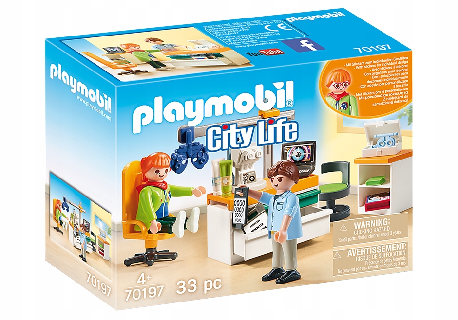 

Playmobil City 70197 Okulista