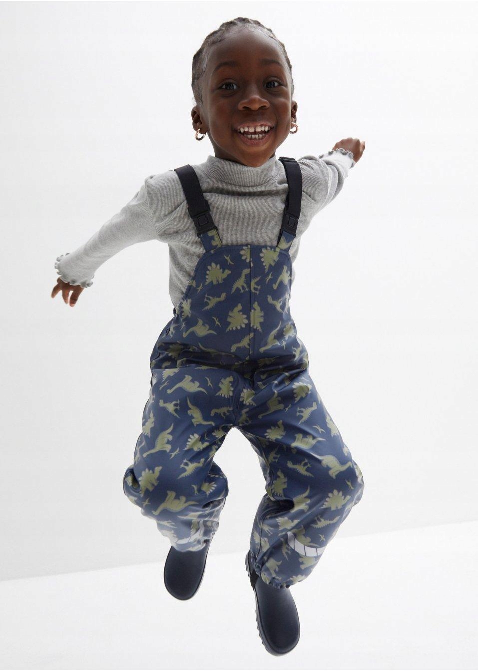 SPODNIE PRZECIWDESZCZOWE BONPRIX 80 Kolor wielokolorowy