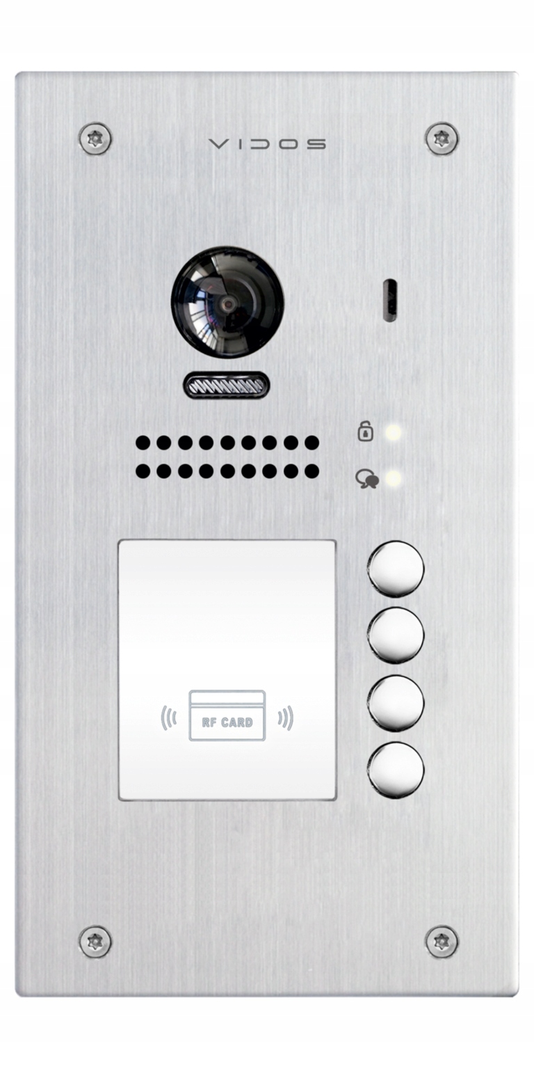 

S1204A Stacja bramowa wideodomofonu Vidos