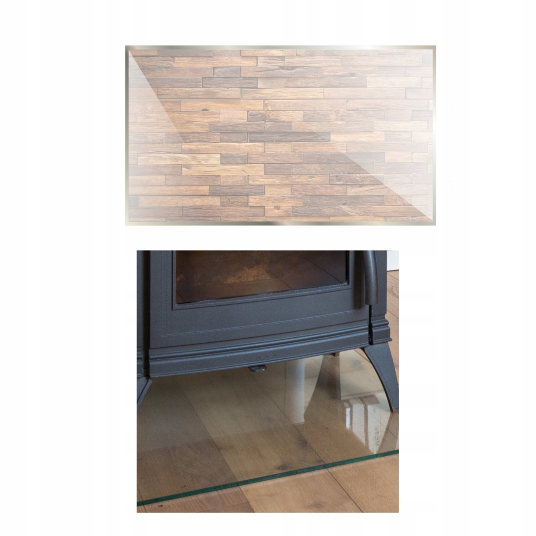 Sklo Pod Krb Kozí Tvrzené Sklo Základna Rozměr 50x52 Průhledné