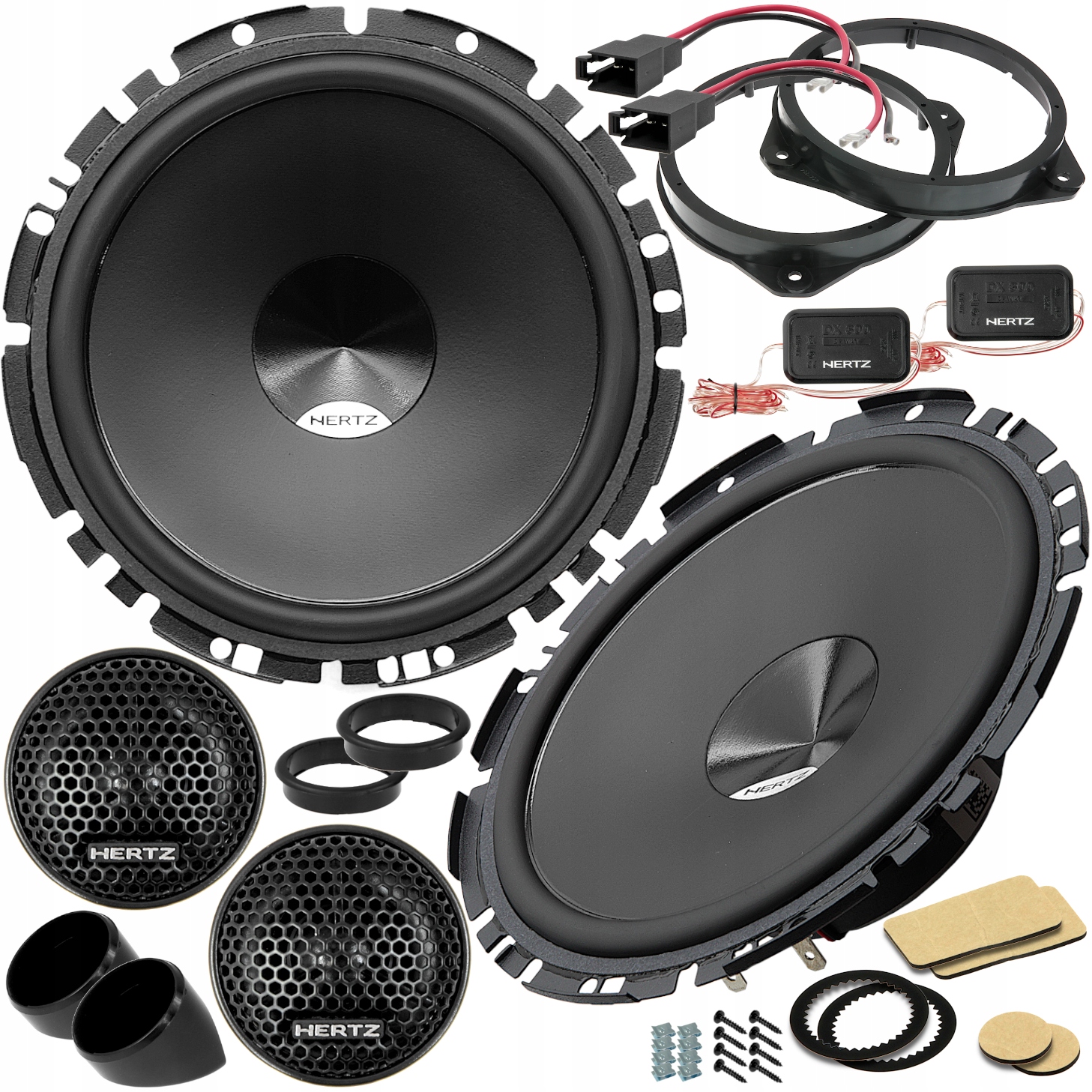 HERTZ GŁOŚNIKI SAMOCHODOWE SYSTEM 165MM DO FIAT GRANDE PUNTO DUCATO 500