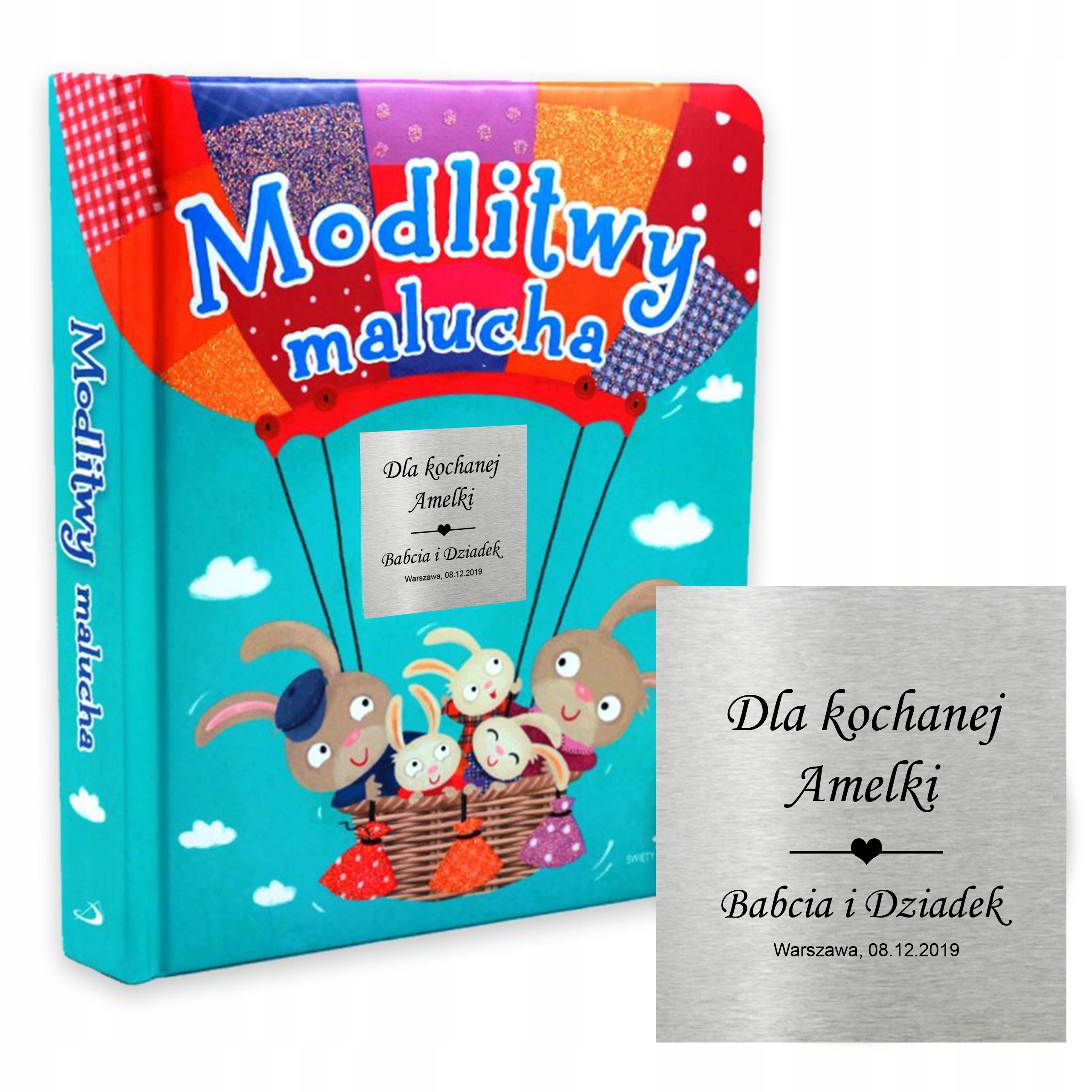 MODLITWY MALUCHA GRAWER IMIĘ PAMIĄTKA CHRZTU