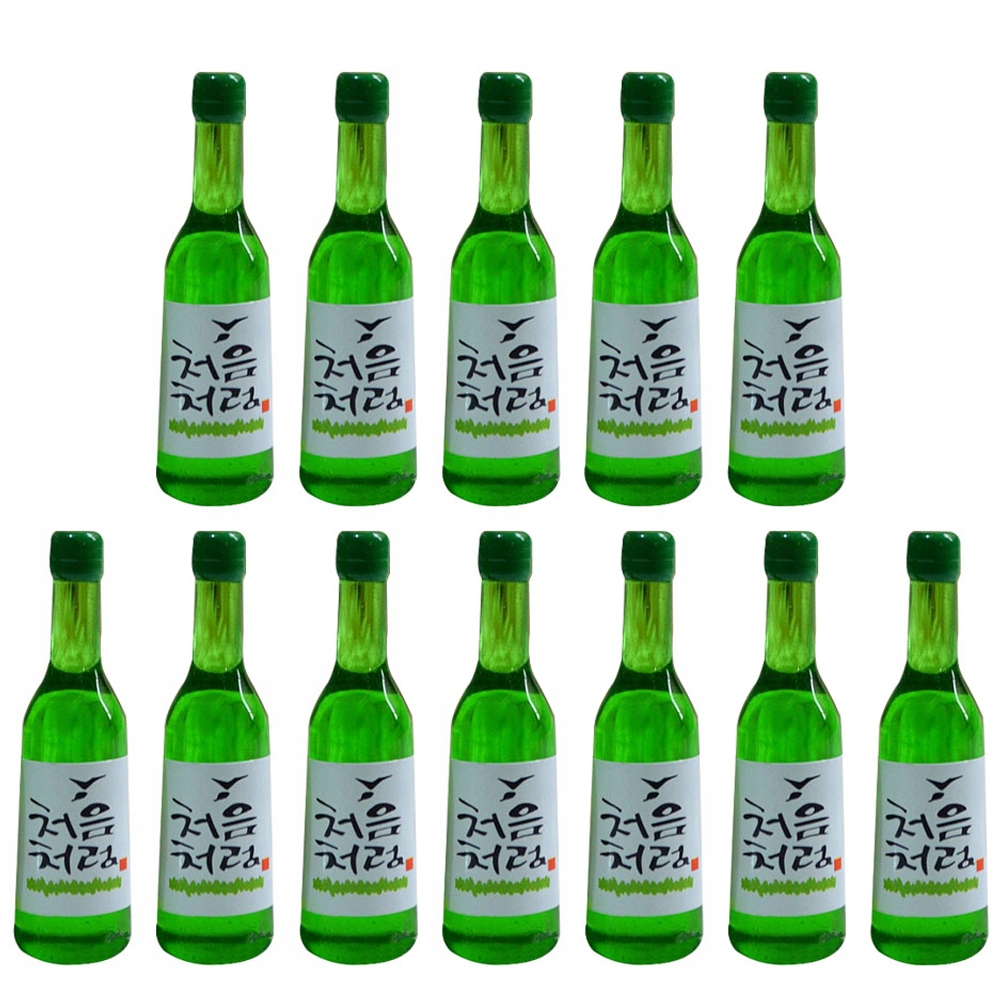 MINI STUFF KOREAŃSKA BUTELKA SOJU IMITUJĄCY RYŻ Marka bez marki