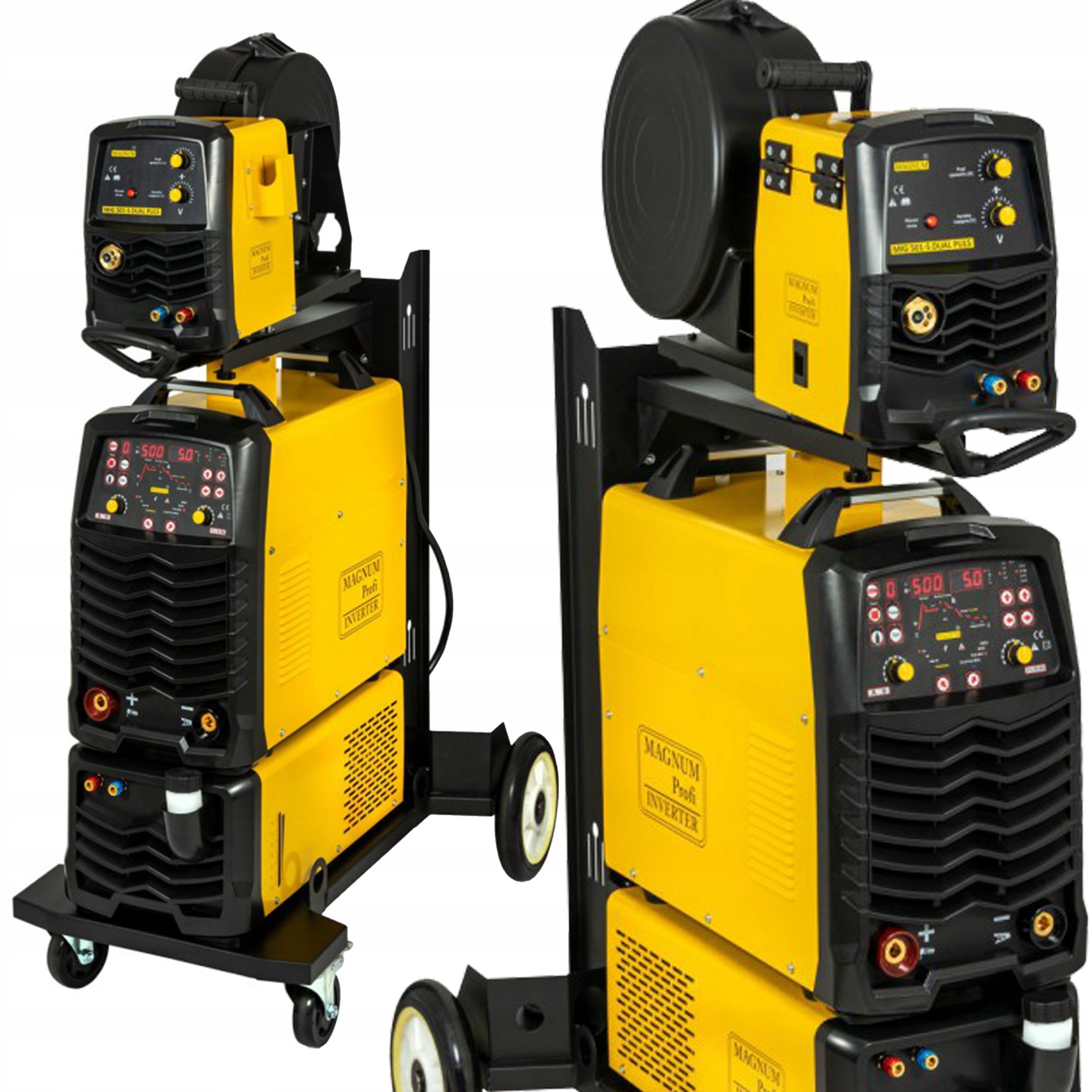 Svářečka Migomat Magnum Mig 501-S Dual Puls Mma Igbt 4R Alu Syn 500A 400V