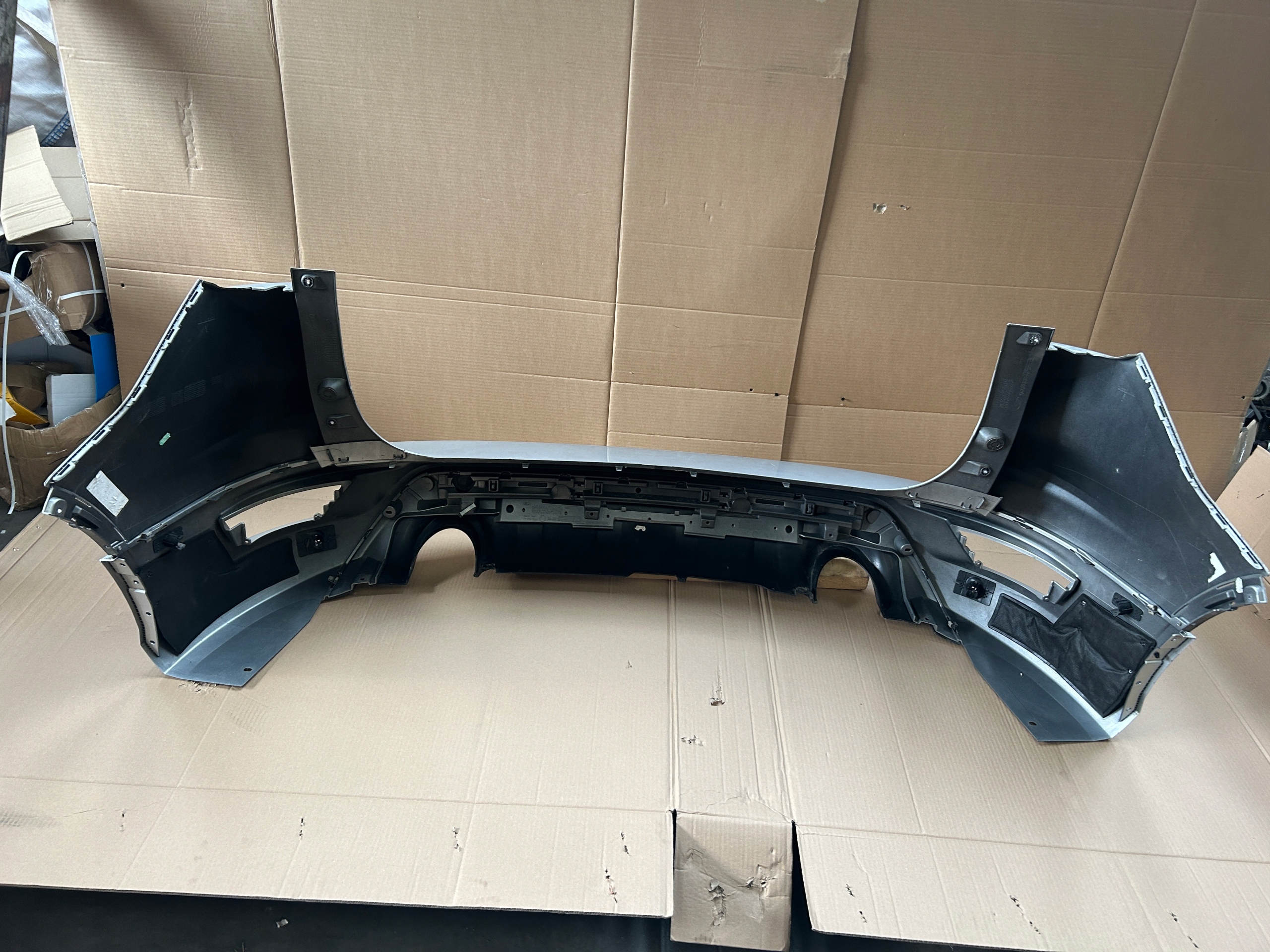 FORD KUGA MK2 LIFT ST-LINE 2016-2019 bumper rear part PDC MOONDUST SILVER