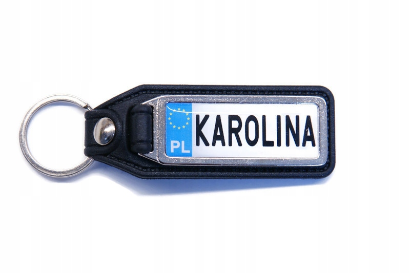 Brelok imienny Karolina do kluczy Tir Bus