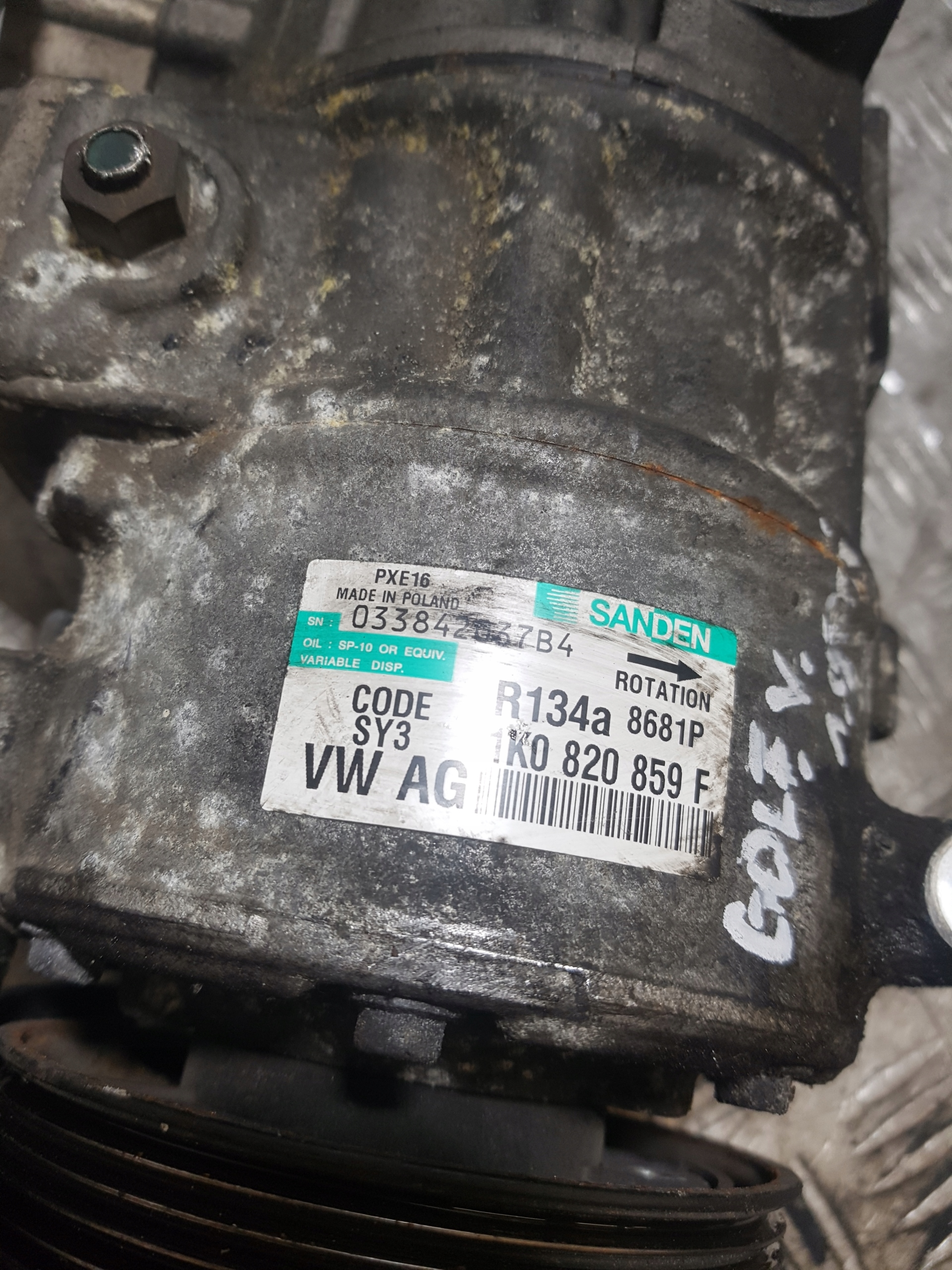 Klimakompressor klimaanlage VOLKSWAGEN GOLF 5 1.9 TDI
