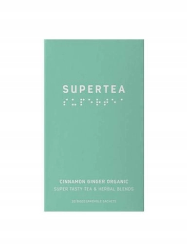 Čaj Supertea cinnamon ginger detox 20 sáčků