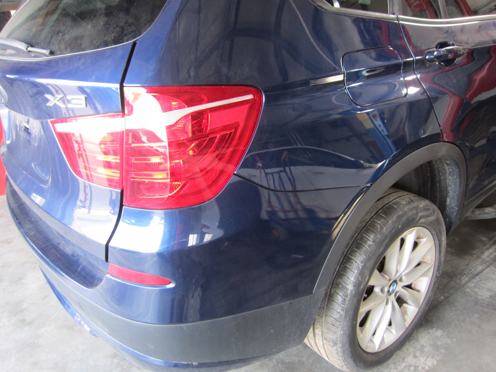 BMW X3 F25 fender rear left right rear panel side