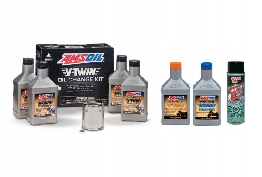

Zestaw Olej Amsoil 20w50 skrzynia sprzęgło
