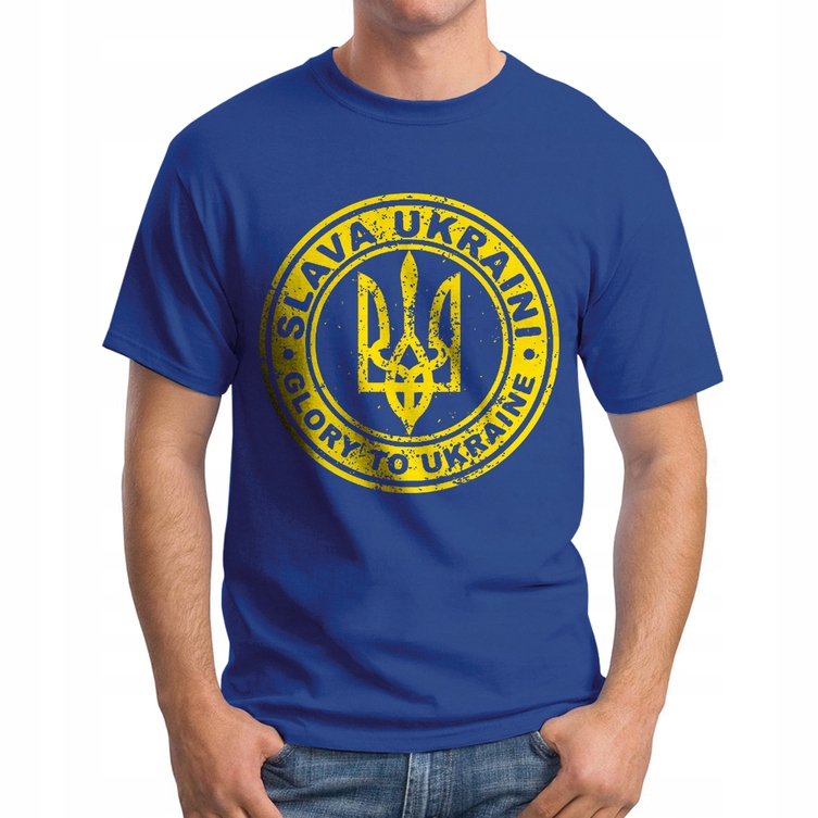 

Koszulka T-shirt Wolna Ukraina Wspieram Putin L