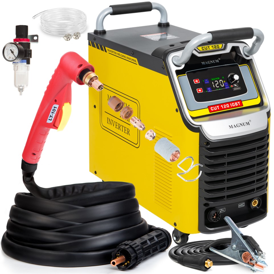 Plazmová Řezačka Magnum Cut 120 V2 Igbt 400V, Řezná Tloušťka 38MM, 120A