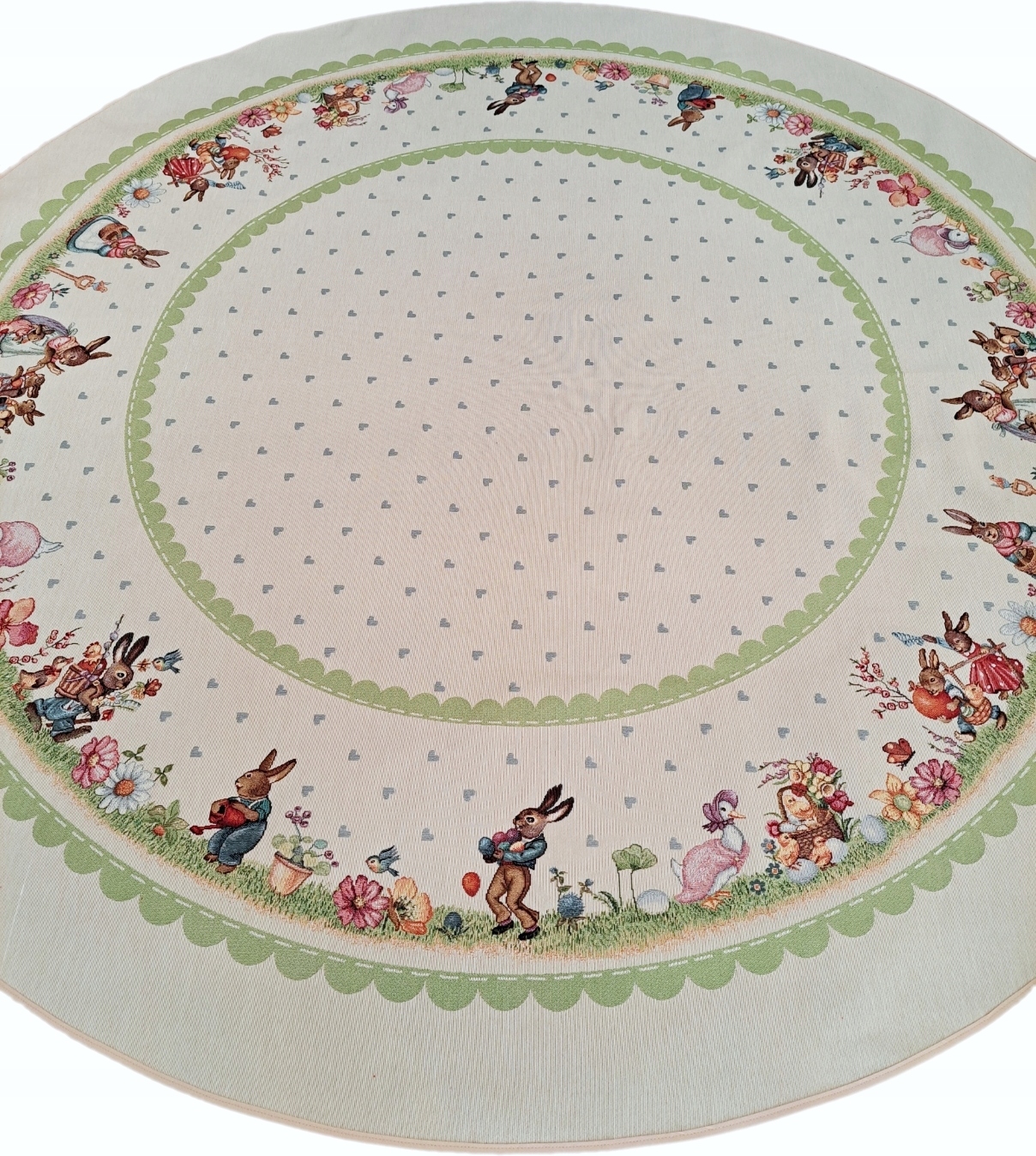 Velikonoční ubrus kulatý průměr 165 cm 1244VE