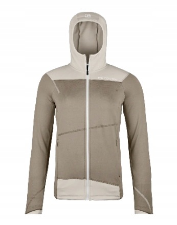 Bluza Damska Ortovox Fleece Light Hoody M grey san