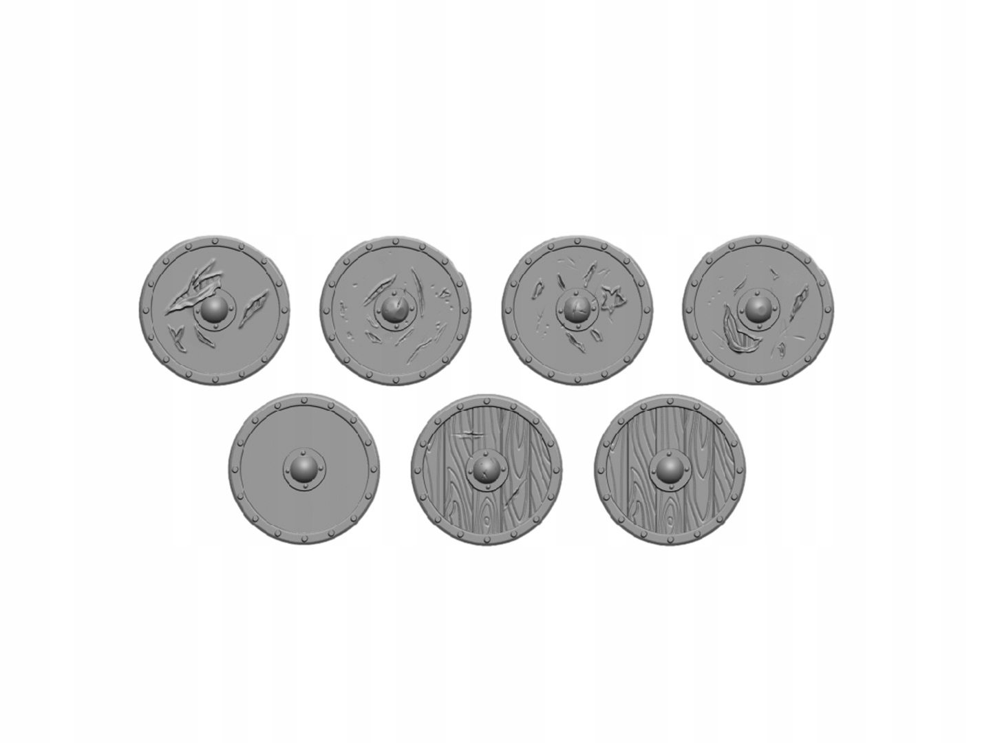 Viking and Saxon Shields - Caballero Miniatures