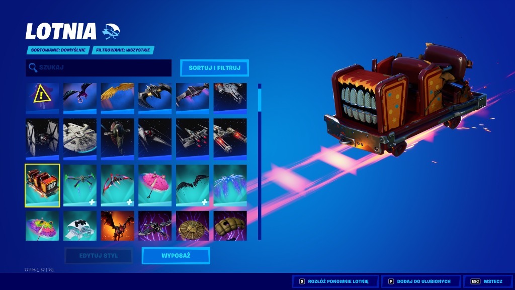 KONTO FORTNITE TRAVIS SCOTT BLACK KNIGHT OG SKINY PINK SKULL System operacyjny Windows inny