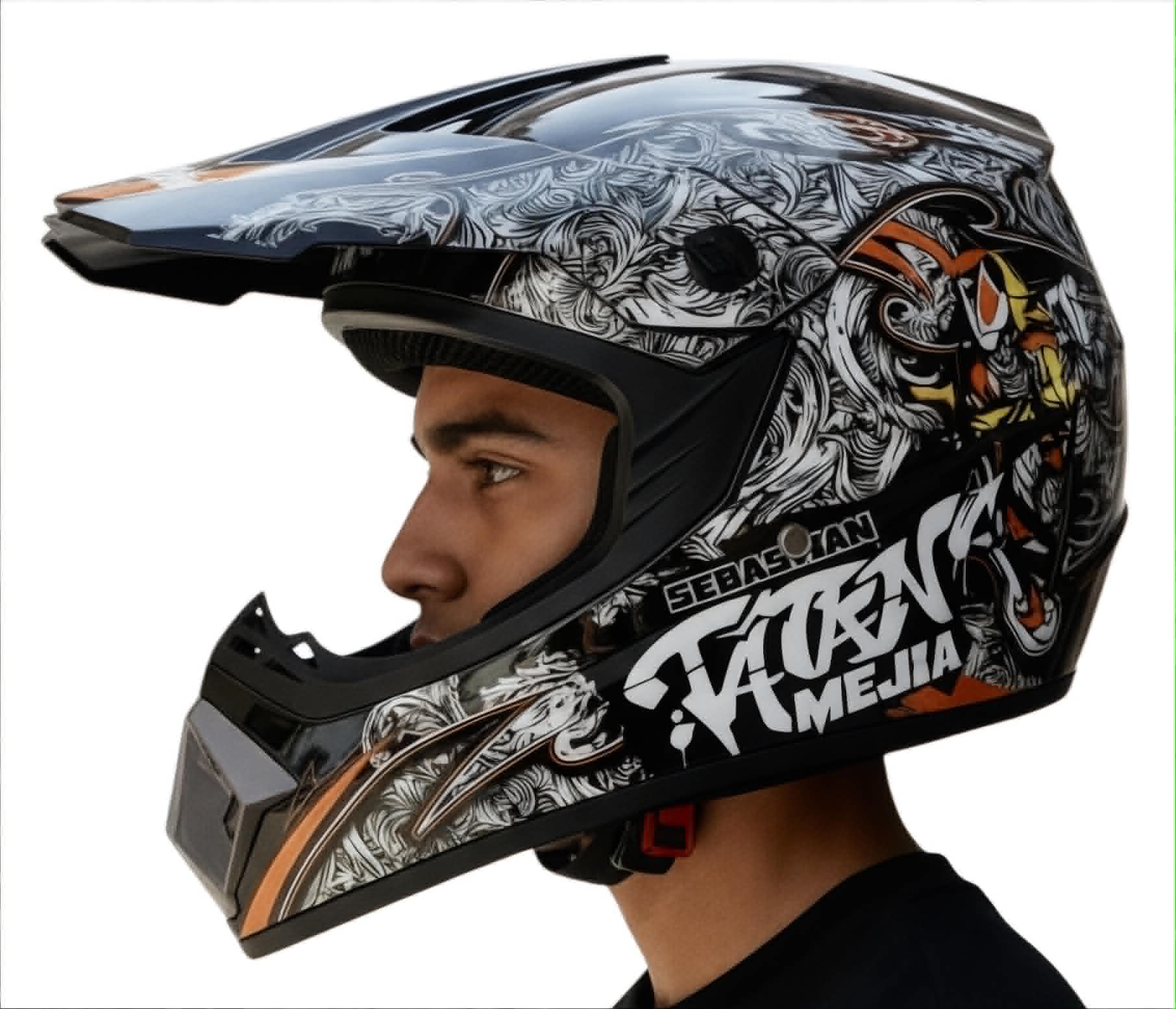 Kask Czarny Hulajnoga Elektryczna Bmx Rower Downhill M 57-58cm Uniwersalny