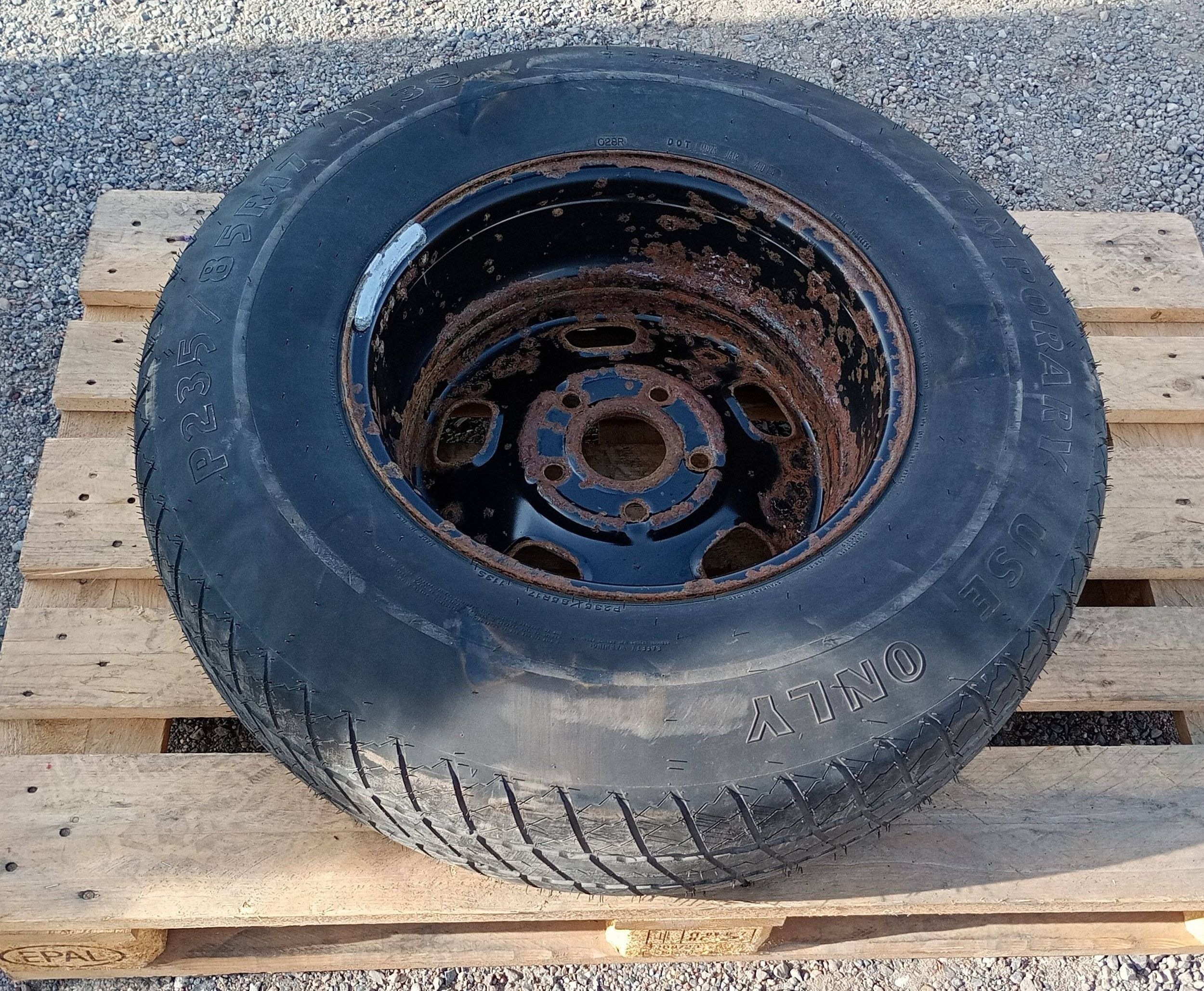 wheel spare spare spare tyre 235x85x17 R17 Dodge RAM 1500 2009-2018