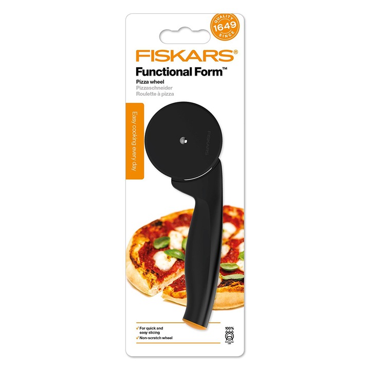 Fiskars nóż do pizzy 1019533 Materiał uchwytu plastik