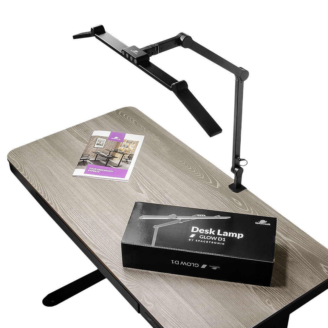 Led stolná kresliaca lampa regulácia teploty farby svetla Glow D1