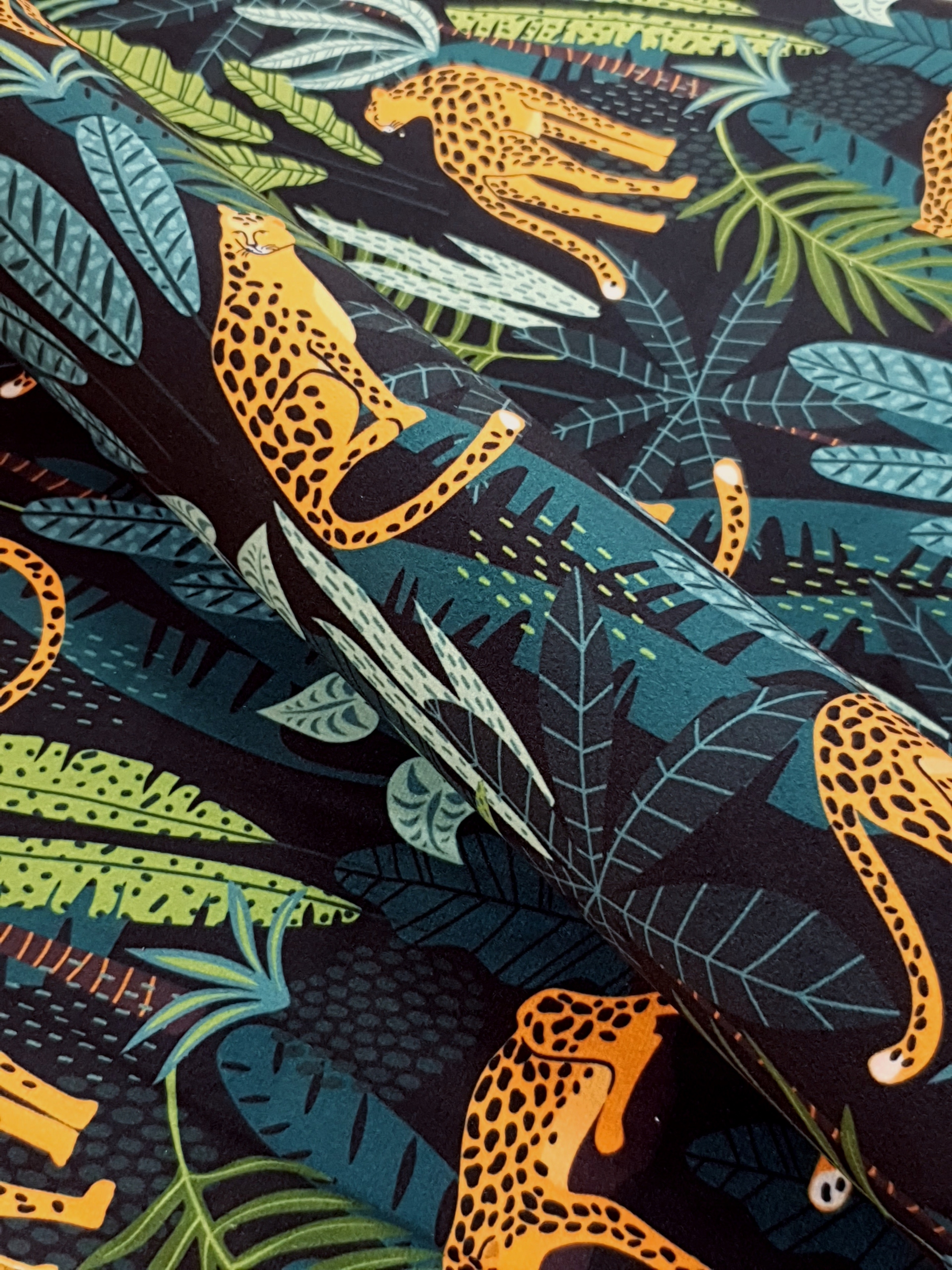 

Tkanina Drukowana Gepardy JARDEX23