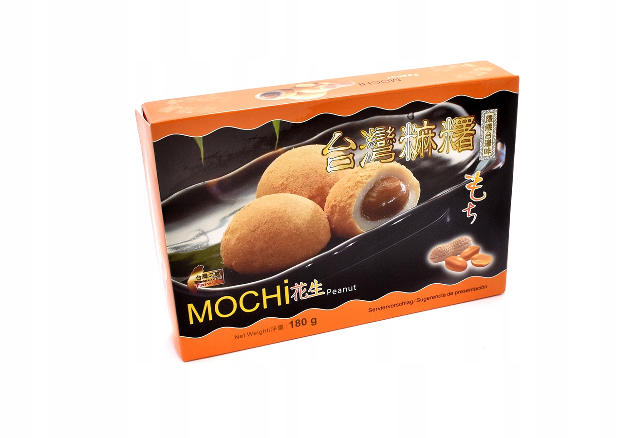 

Ciasteczka ryżowe Mochi orzeszki ziemne 180g
