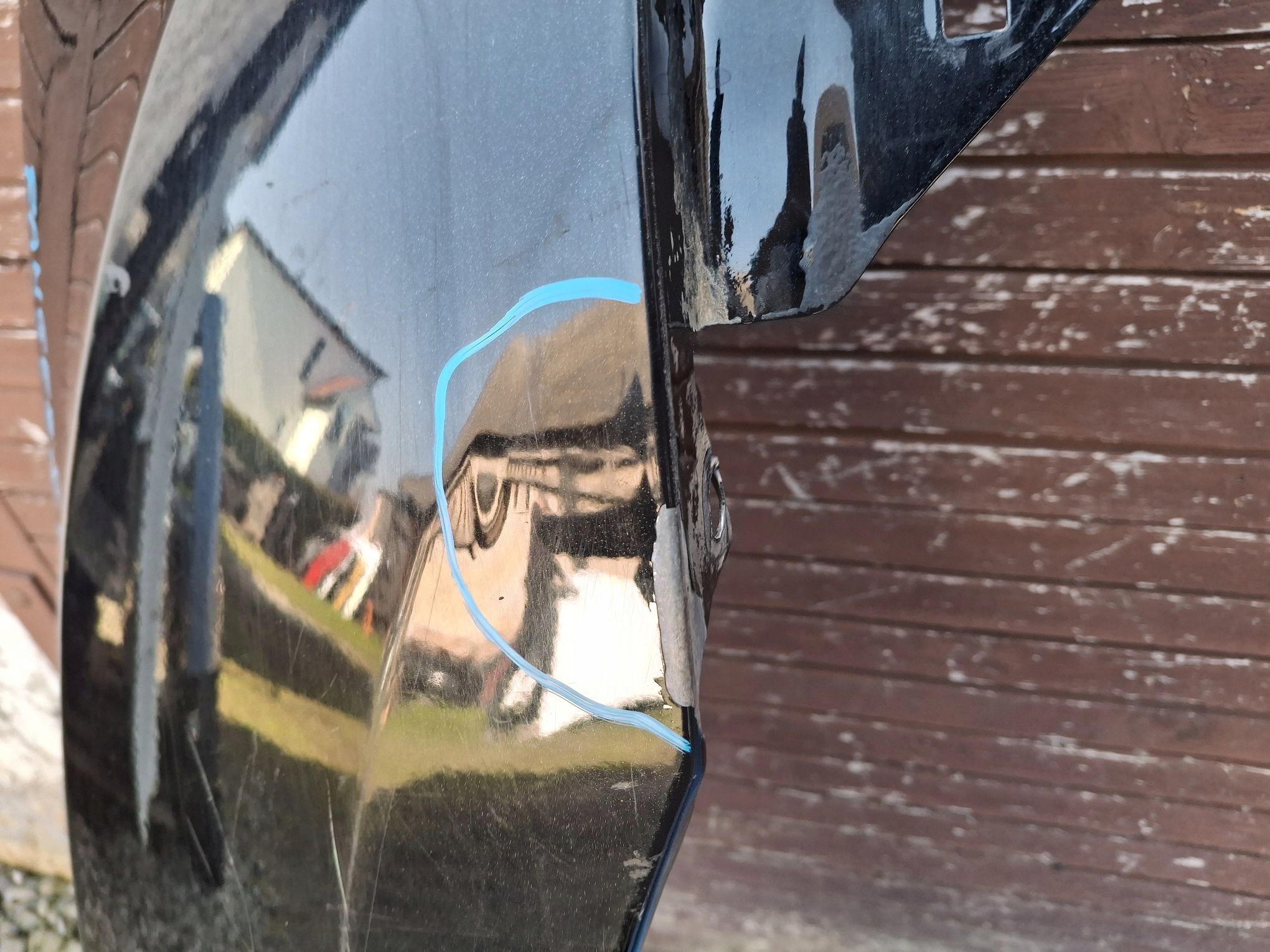 fender right front FORD RANGER V LIFT 2015R->