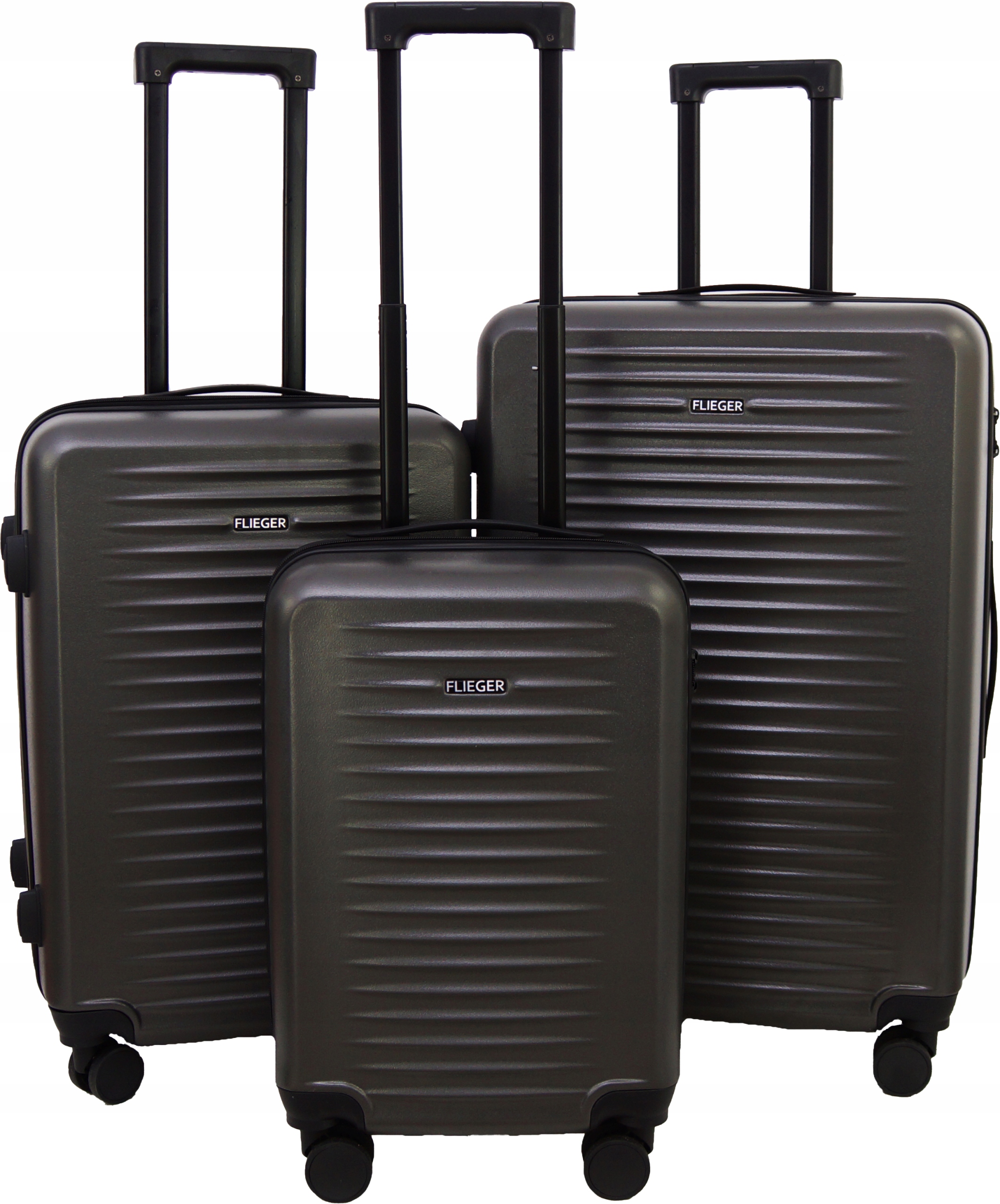 Walizka Podróżna Zestaw Komplet Walizek 3w1 Gravitt 8855 Poliwęglan Twarda