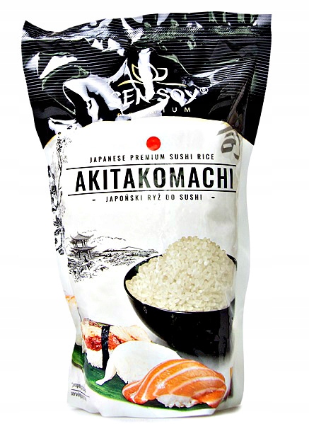

Ryż do sushi premium Akita Komachi 1kg Sen Soy