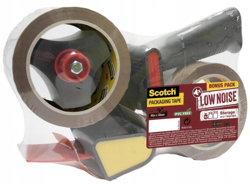 Dyspenser Scotch taśma pakowa 2szt. szer. 50 mm dł. 66 m