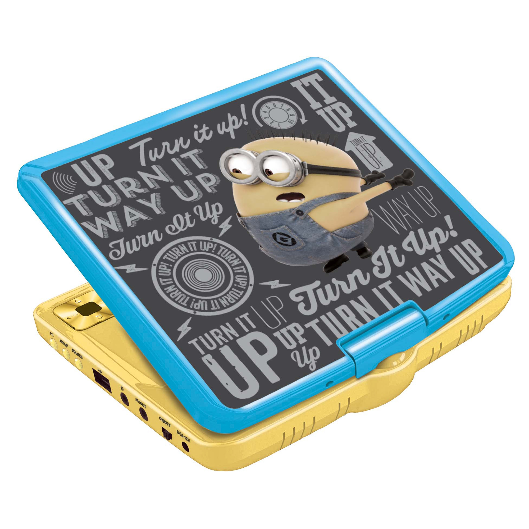 Przenośny odtwarzacz DVD 7" Minionki Model LEXIBOOK 7 CALI MINIONKI