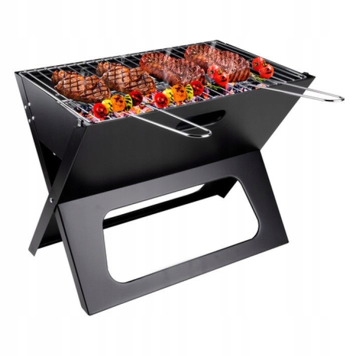 Bbq Collection Gril na dřevěné uhlí skládací 46 x 37 cm ED-224901