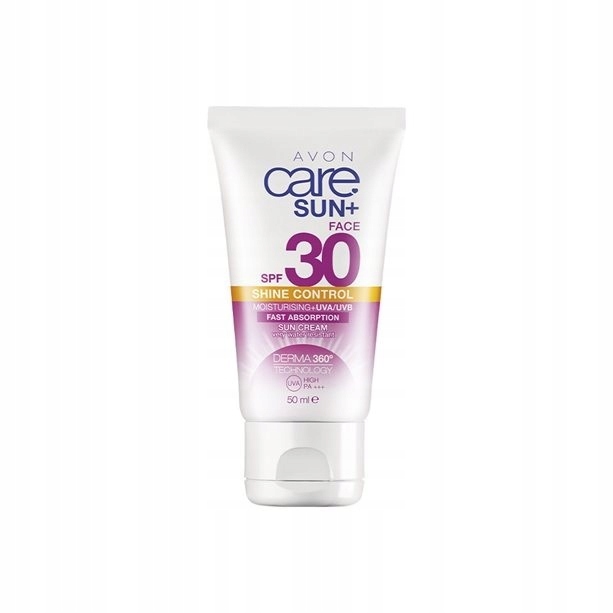 Matujący krem nawilżająco-ochronny do twarzy SPF 30 Avon Sun+ – 50 ml