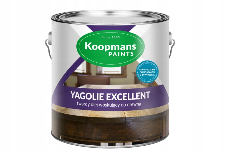 Koopmans YAGOLIE EXCELLENT Twardy olej woskujący1L