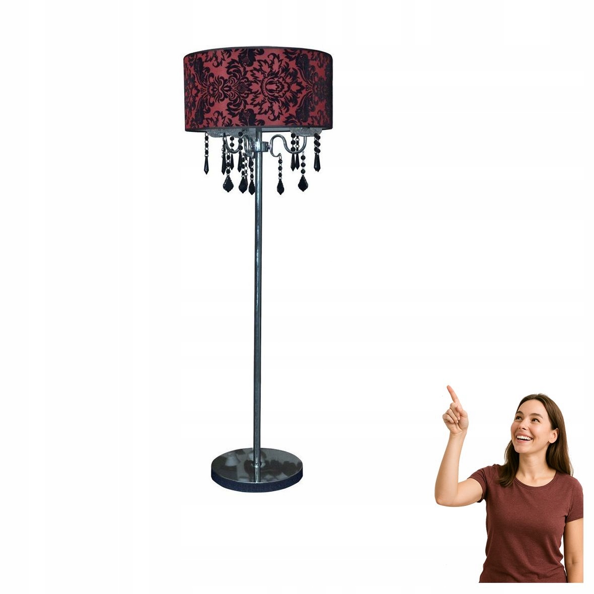 Podlahová lampa Astor 53-80465 Candellux