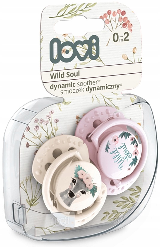 LOVI SMOCZEK DYNAMICZNY ORTODONTYCZNY 2 SZT 0-2 m Kod producenta 22/881girl