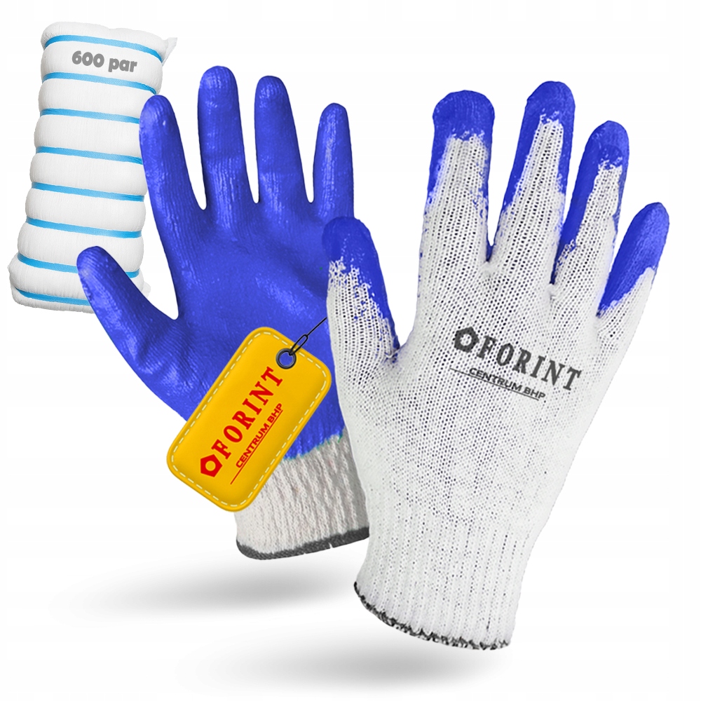 Rękawiczki Wampirki Rękawice Robocze Ogrodowe 600 Par Mocne