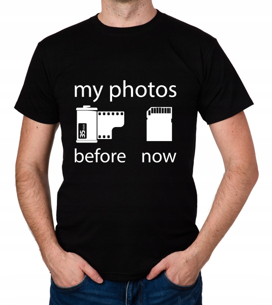 

koszulka My Photos - Before, Now prezent