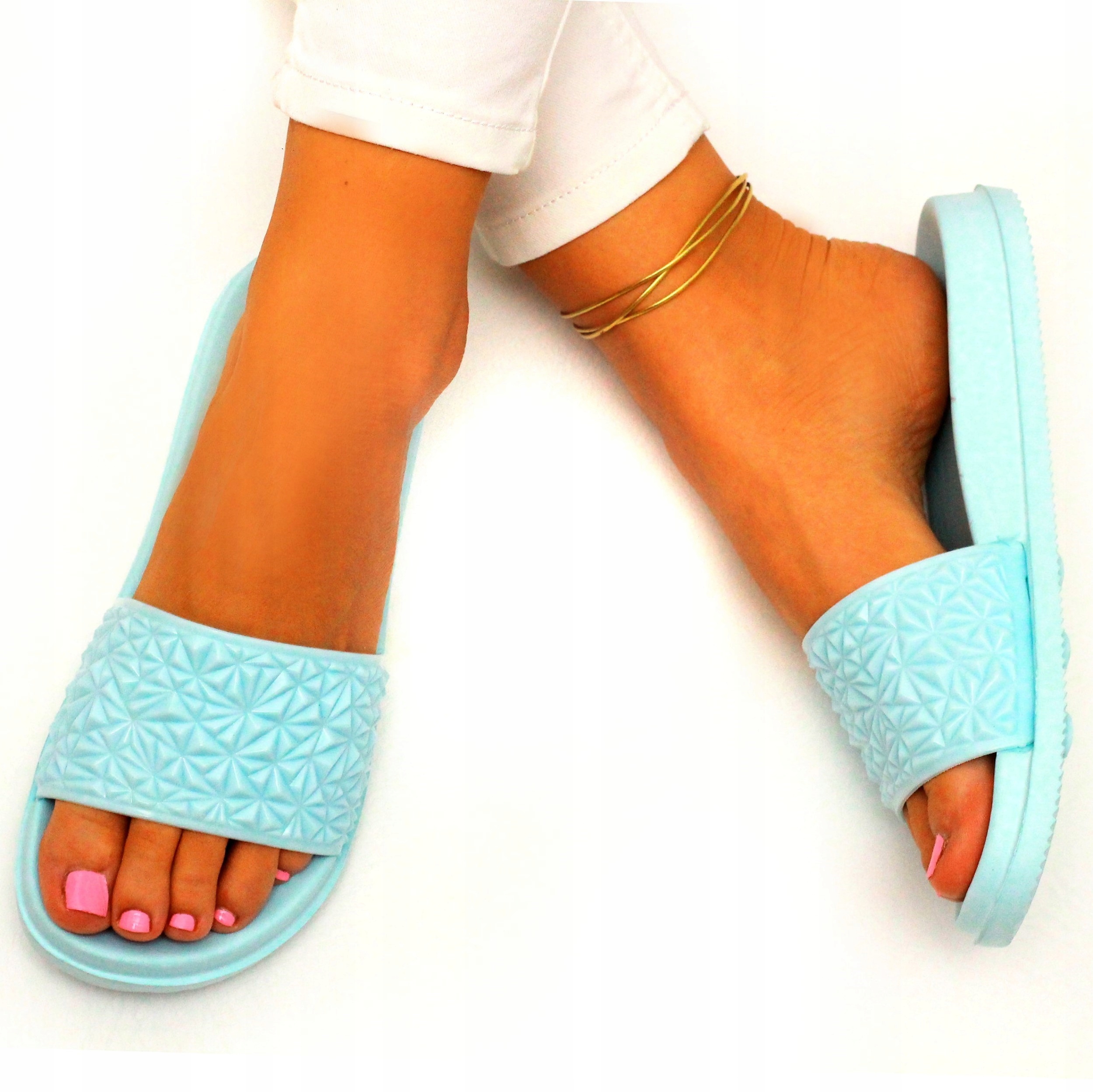 KLAPKI DAMSKIE na co dzień STYLOWE MIĘKKIE