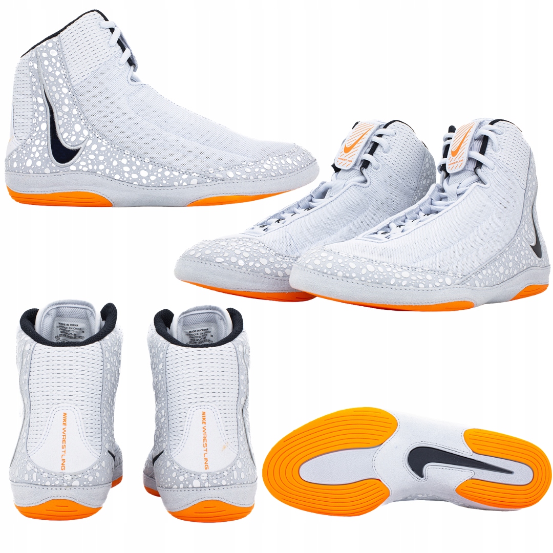 Buty Zapaśnicze Męskie Nike Inflict 4 Se Szary/Pomarańczowy r. 45