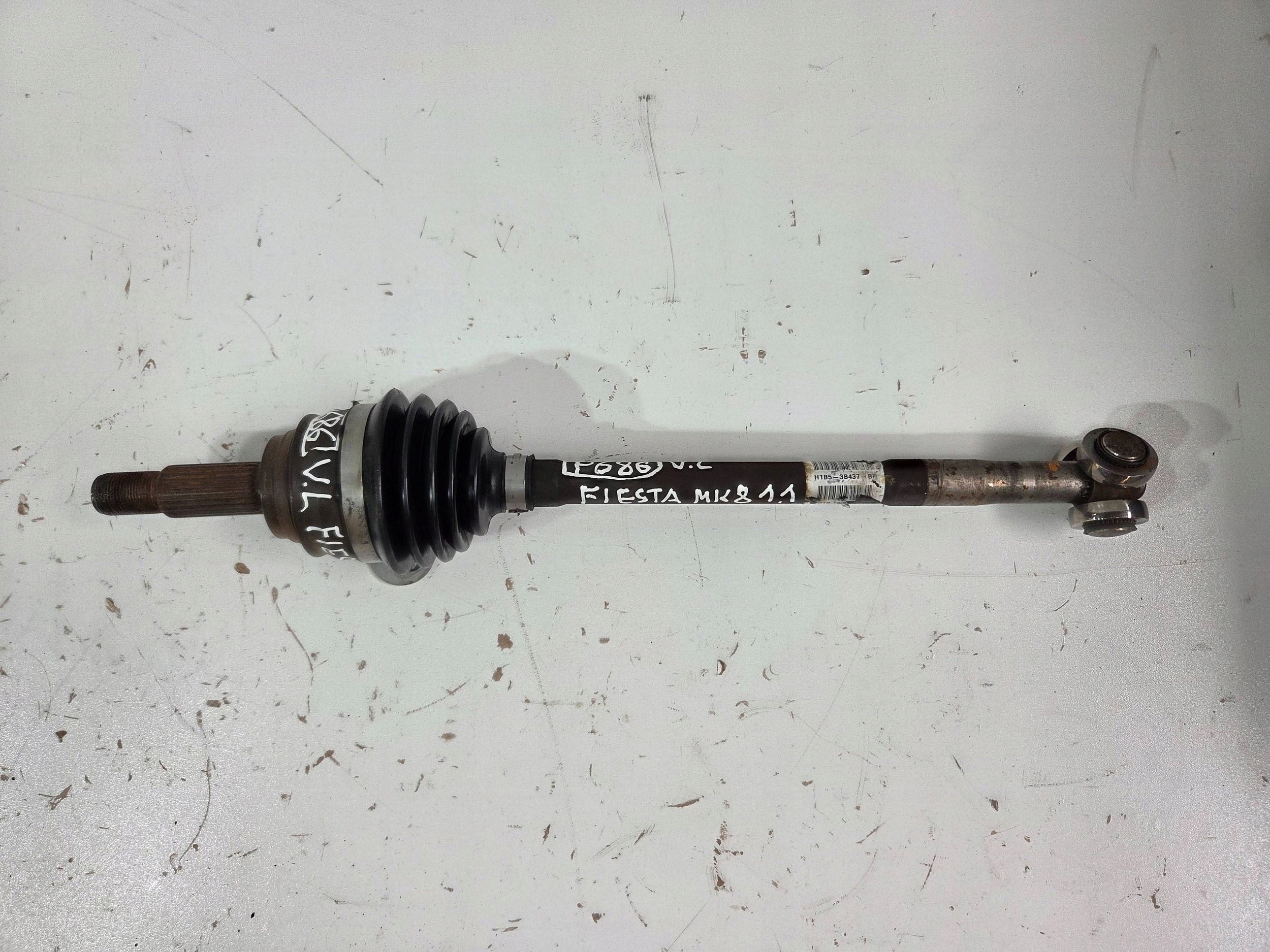 Ford Fiesta MK8 semi-axis front left H1B5-3B437-BH (P686)