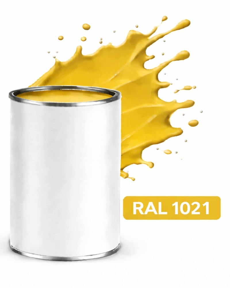Ral 1021 Alkydová smaltovaná lesklá Barva na kov a ocel 1L