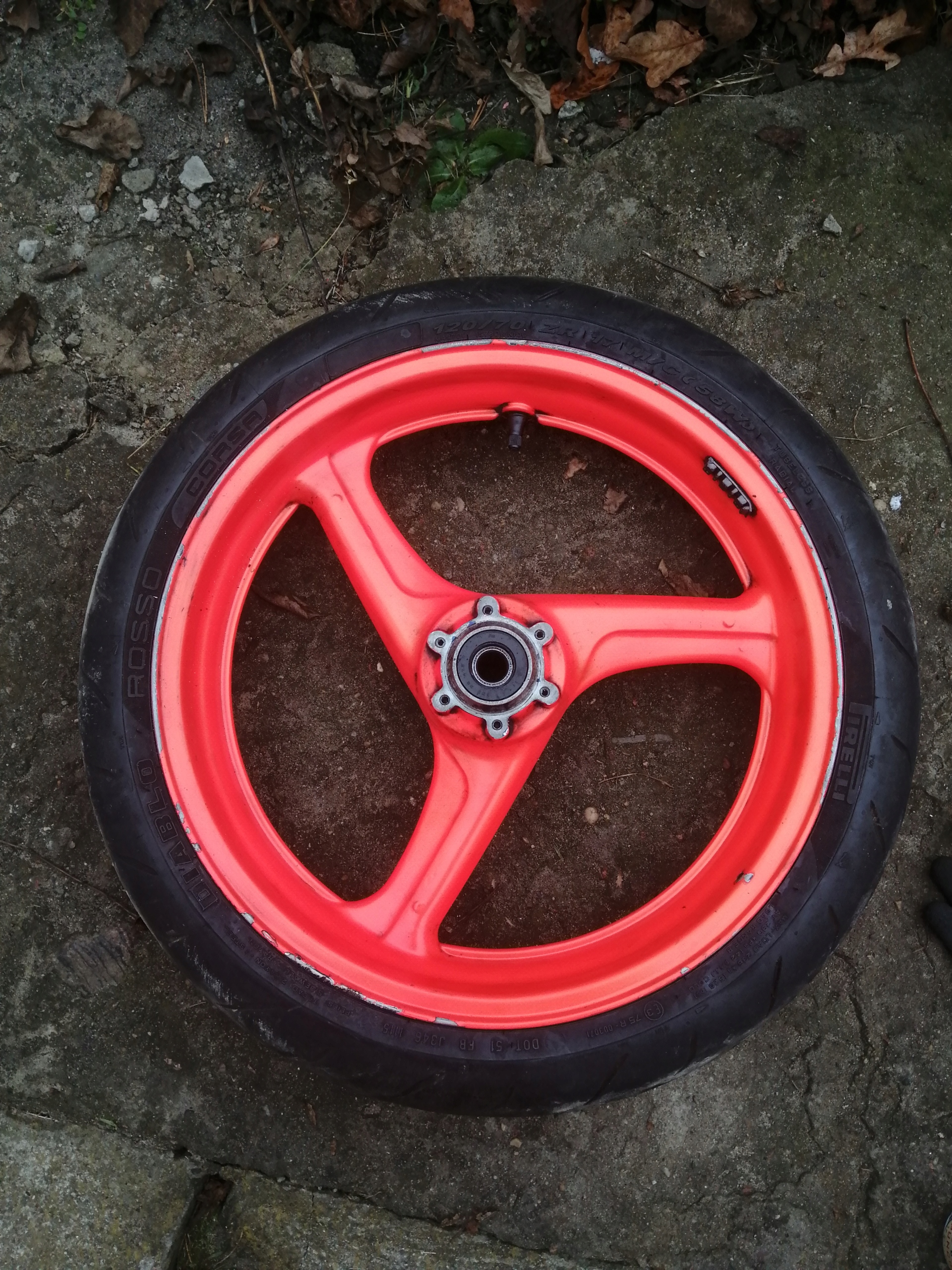 CBR 600 F4 98-01 обід переднє колесо