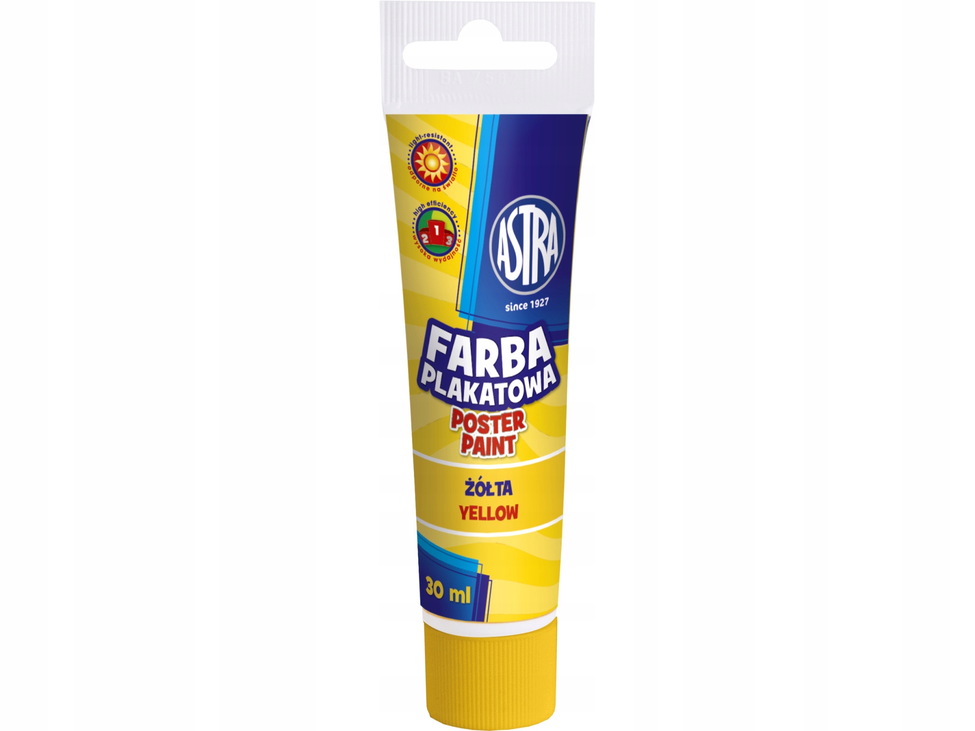 

Farby plakatowe tuba Żółta 30ml Astra 83110915