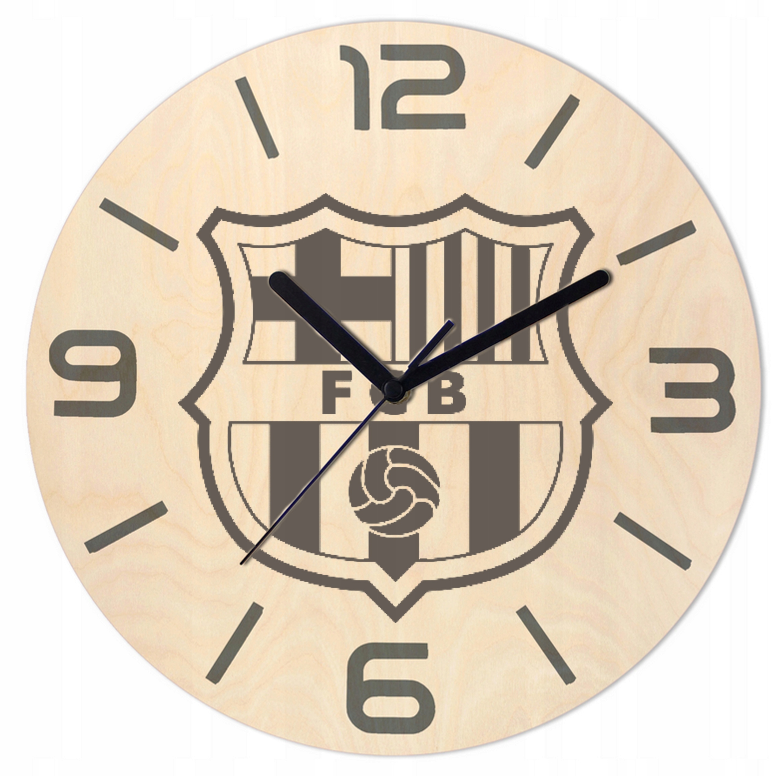 

Zegar Ścienny Drewniany 20cm Barcelona barca Hit